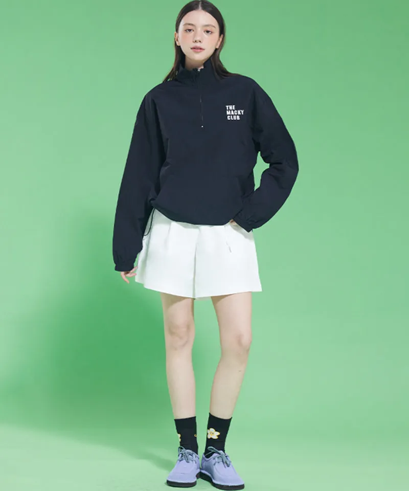 MACKY Golf: The Mackyclub Anorak - Black