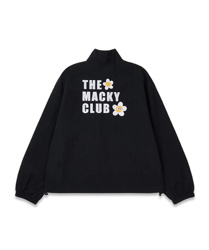MACKY Golf: The Mackyclub Anorak - Black