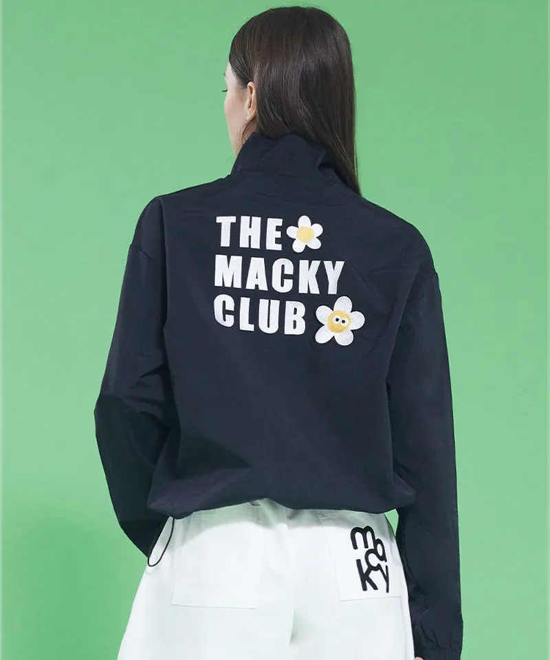 MACKY Golf: The Mackyclub Anorak - Black