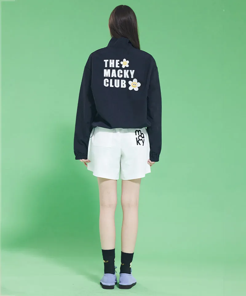 MACKY Golf: The Mackyclub Anorak - Black