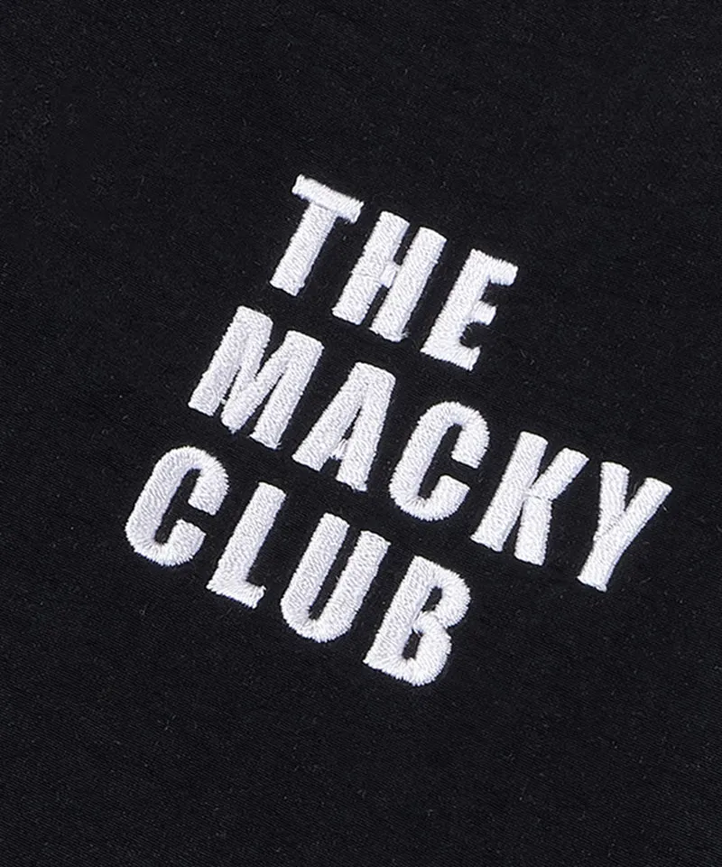 MACKY Golf: The Mackyclub Anorak - Black
