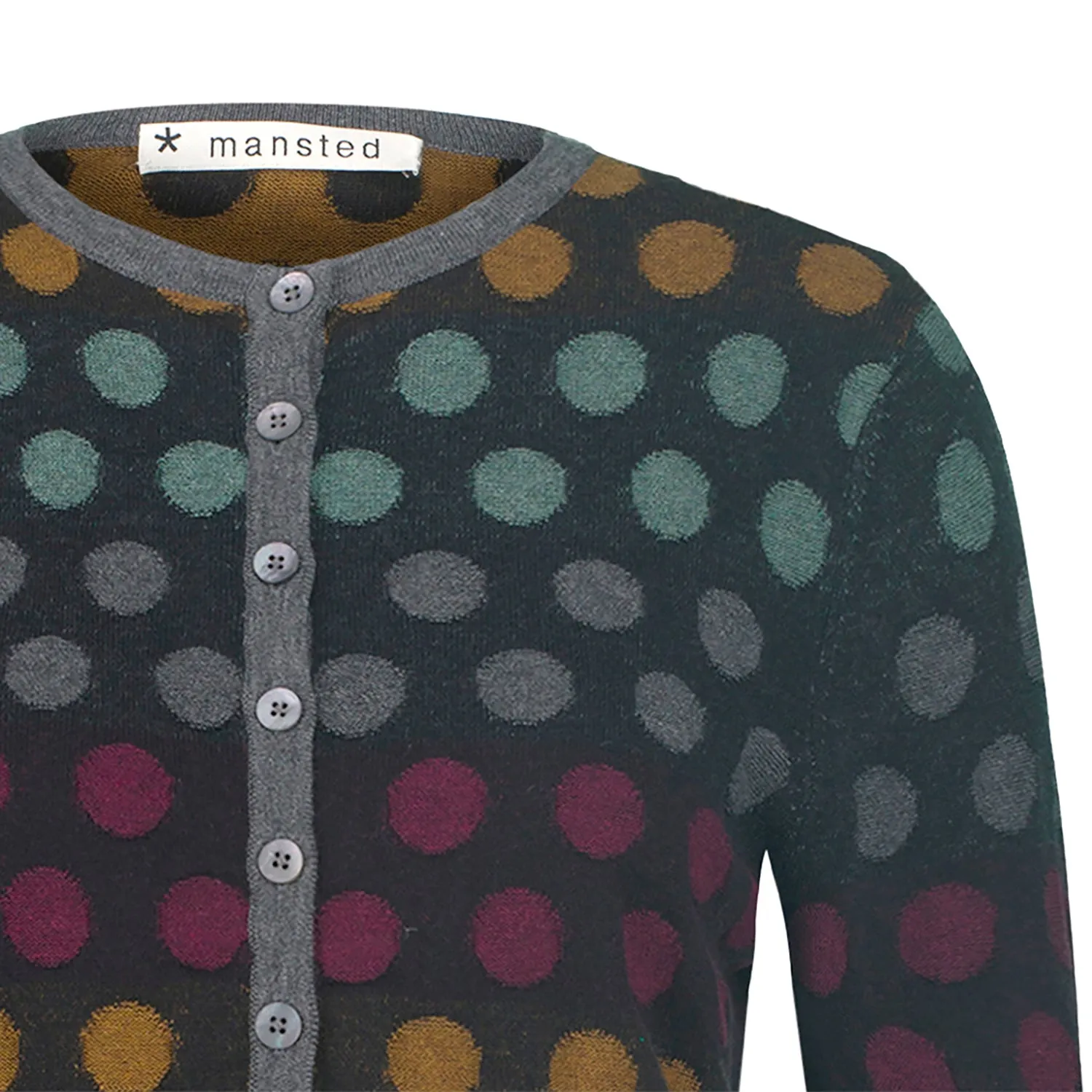 Mansted Ponyo Eco Sport Cardigan in Black