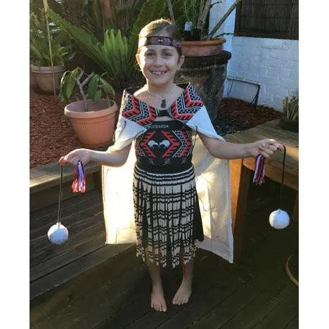 Maori Girls or Boys Korowai Cloak