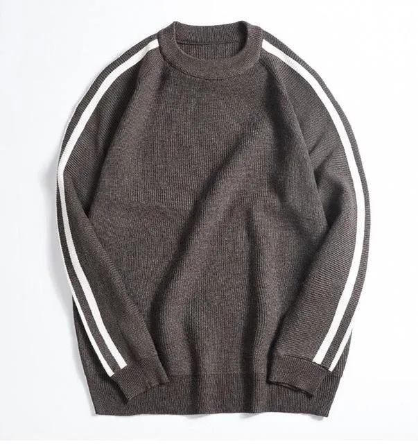 Men's Designer Sleeve Pullover Sweater