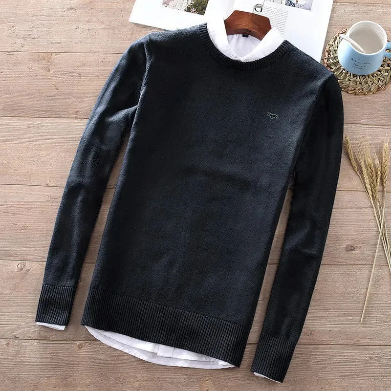 Men's Long Sleeve  O-Neck Sweaters