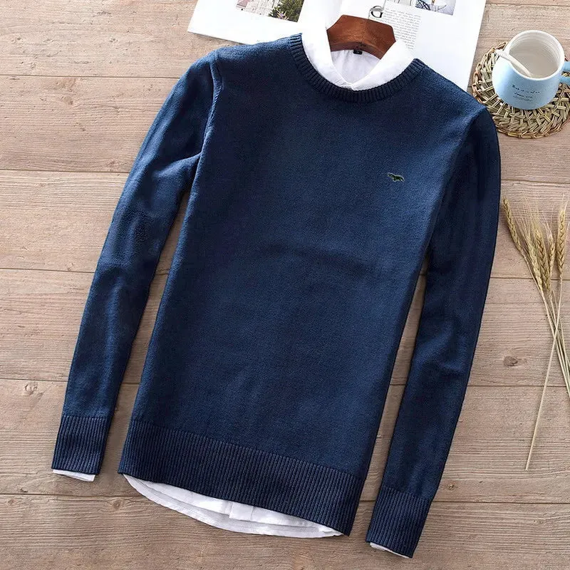 Men's Long Sleeve  O-Neck Sweaters