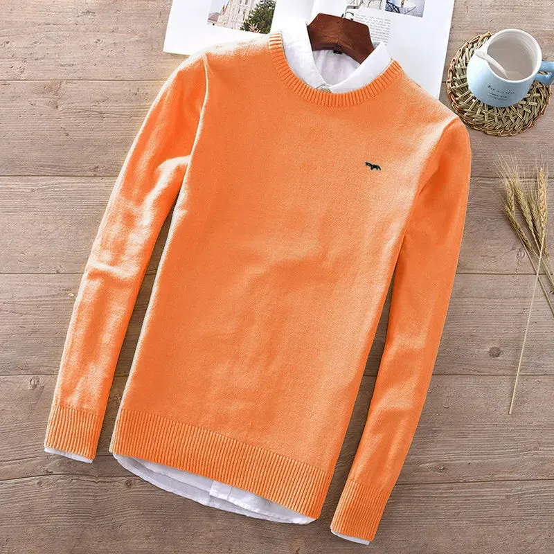 Men's Long Sleeve  O-Neck Sweaters