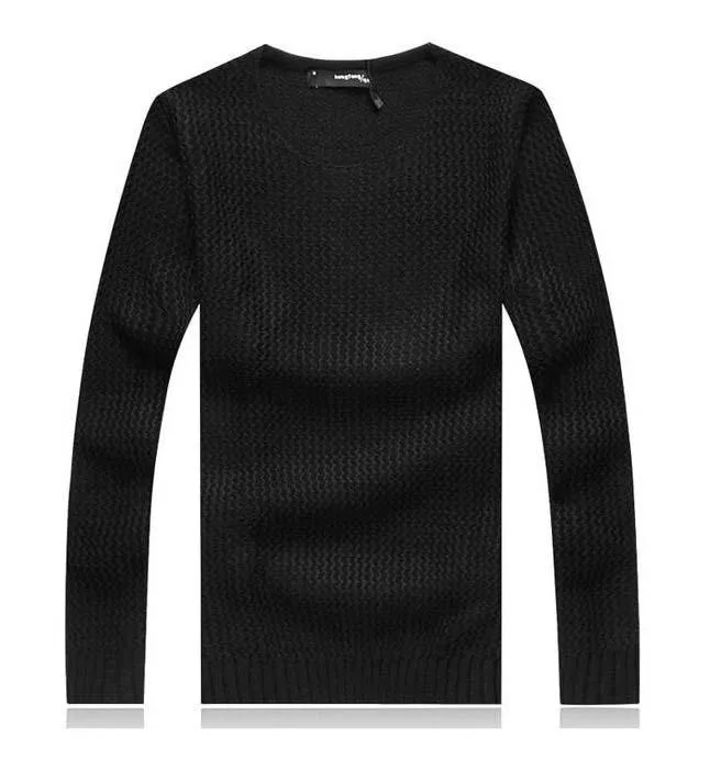 Men's Thick Cotton Pullover Up To 5XL