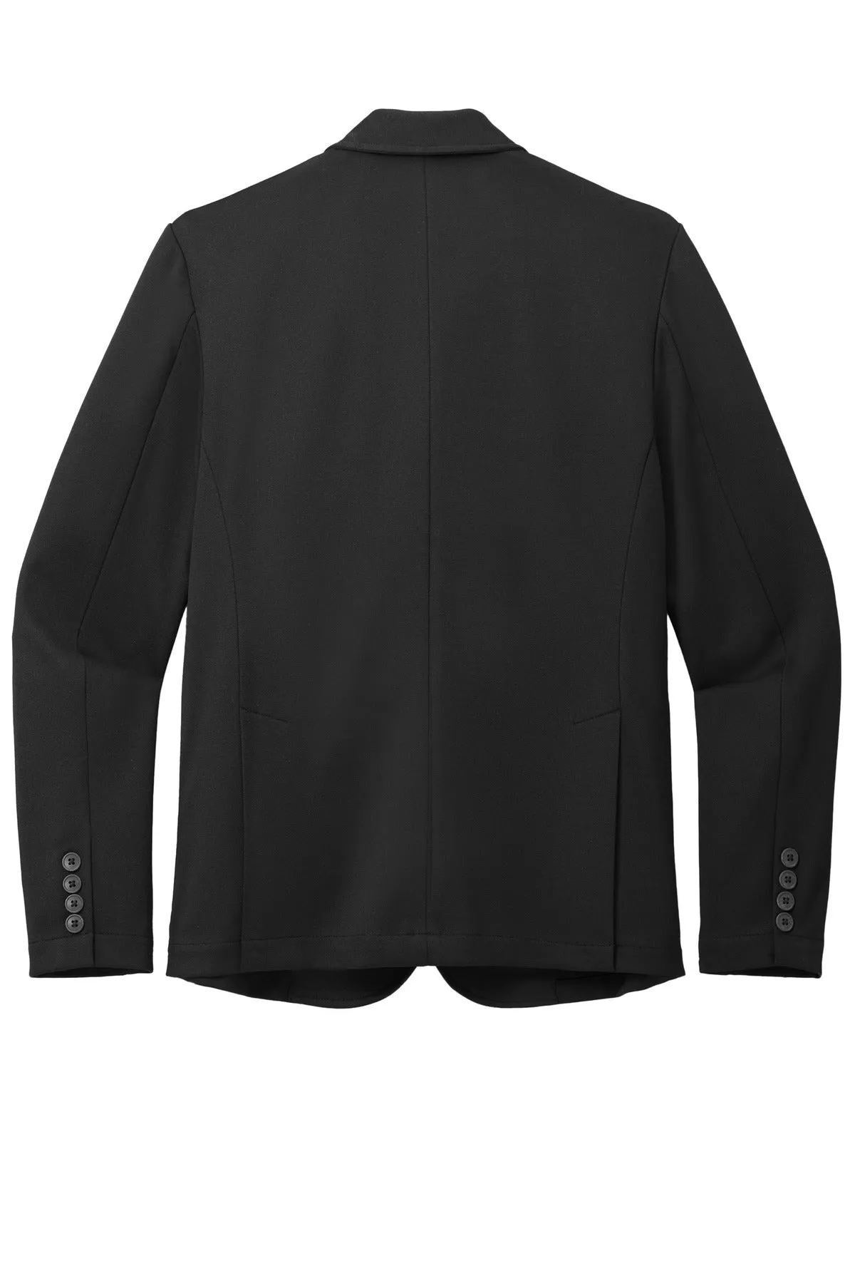 Mercer Mettle Relaxed Knit Blazer MM3030 Deep Black