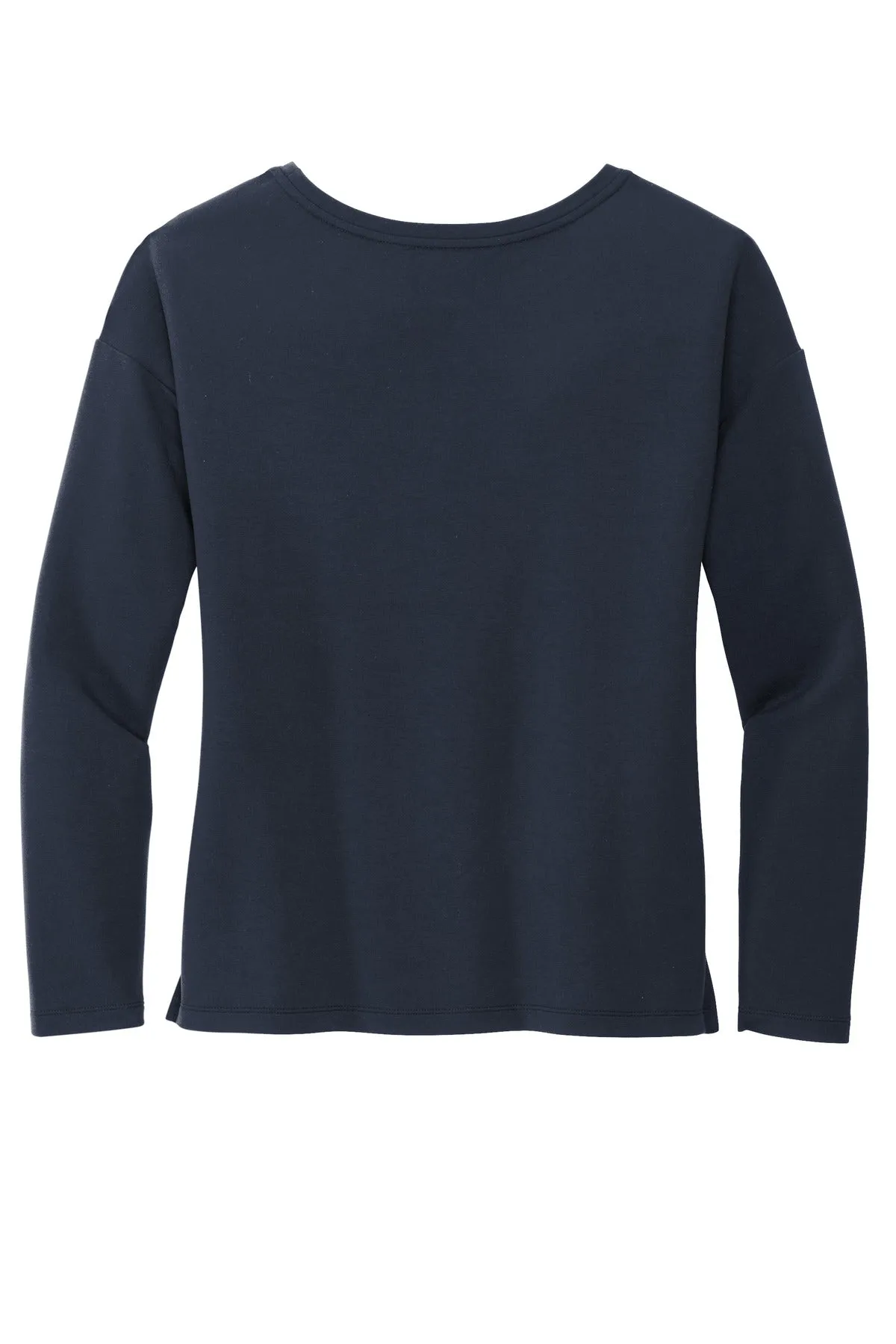 Mercer Mettle Women's Stretch Drop Shoulder Pullover MM3013 Night Navy
