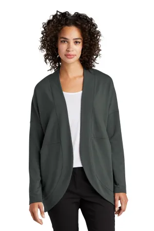 Mercer Mettle Women's Stretch Open-Front Cardigan MM3015 Anchor Grey