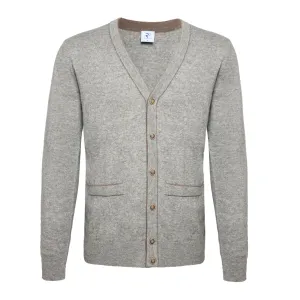 Merino wool blend cardigan