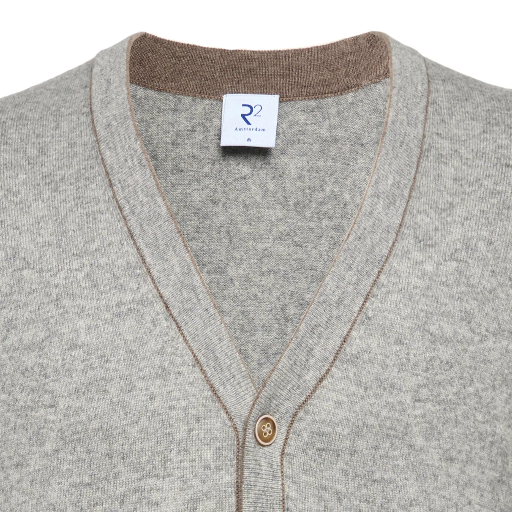 Merino wool blend cardigan