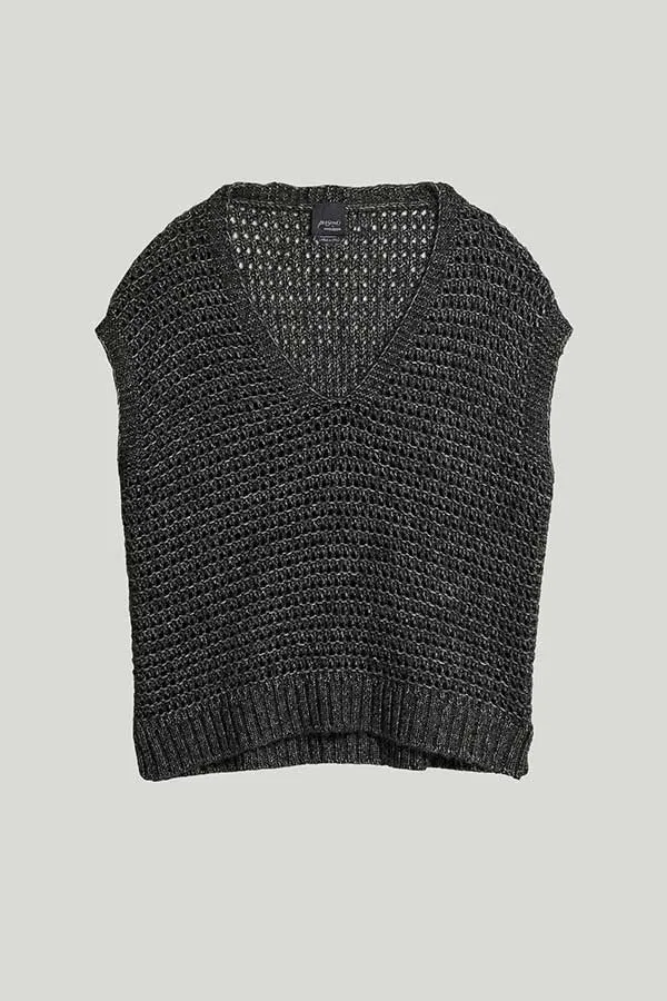 MIAMI SLEEVELESS MAXI SWEATER