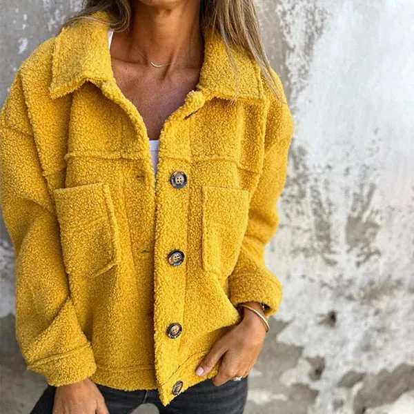 MOIRA™ - Relaxed Fit Fleece Jacket