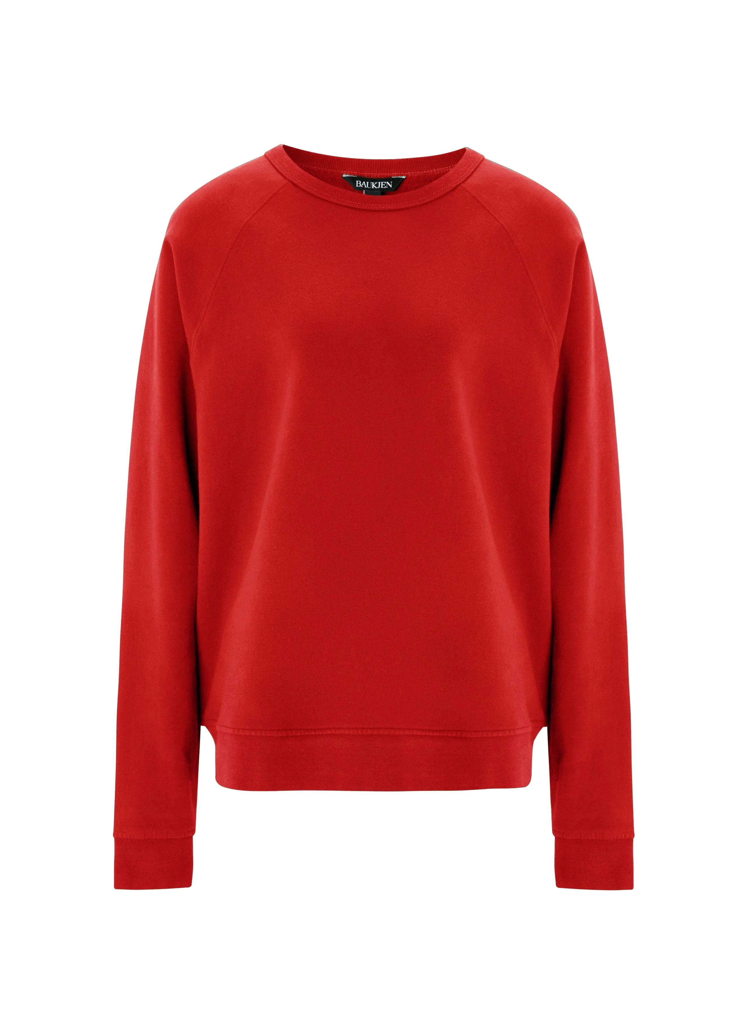 Montana Organic Cotton Sweatshirt | Crimson Red
