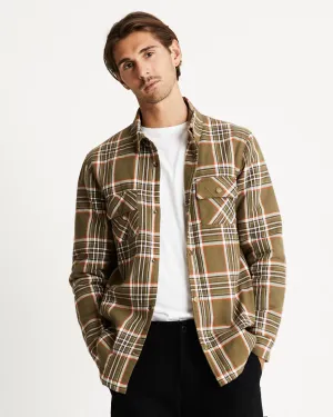 MRS QUILTED FLANNEL CHECK JACKET