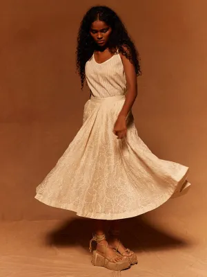 Muryo Emroidered Skirt