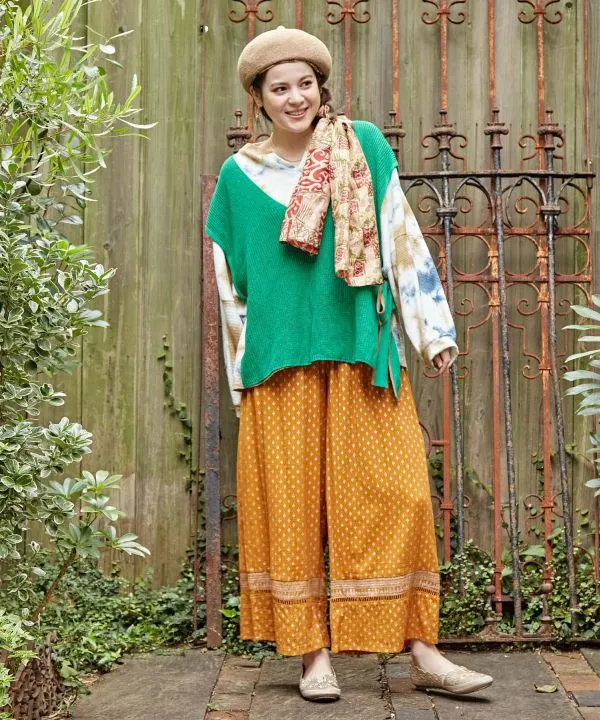 Nep Yarn Knit Vest