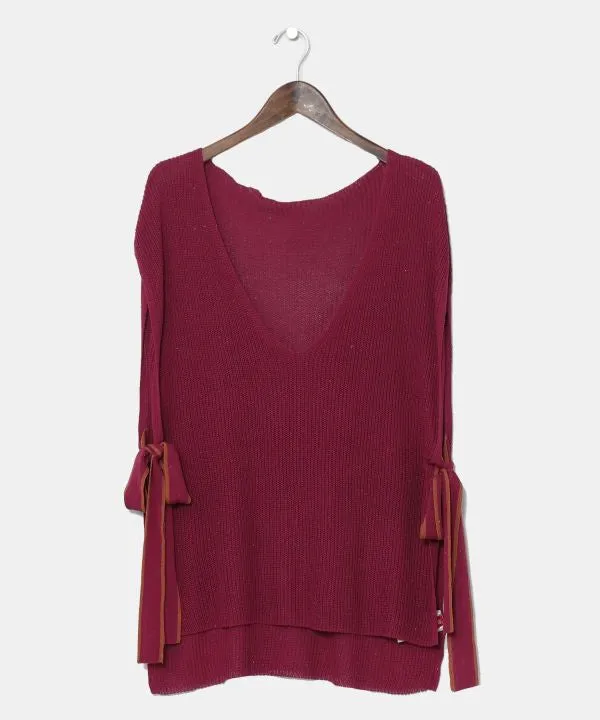 Nep Yarn Knit Vest
