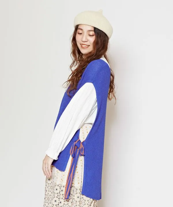 Nep Yarn Knit Vest
