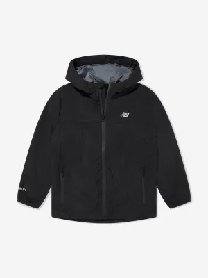 New Balance Boys Athletics Woven Mesh Lined Jacket in Black