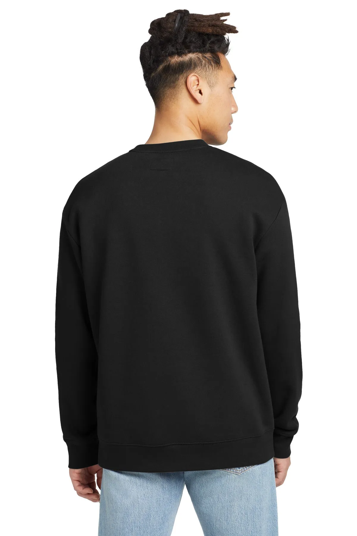 New Era Heritage Fleece Pocket Crew NEA527 Black