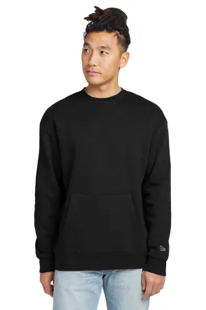New Era Heritage Fleece Pocket Crew NEA527 Black