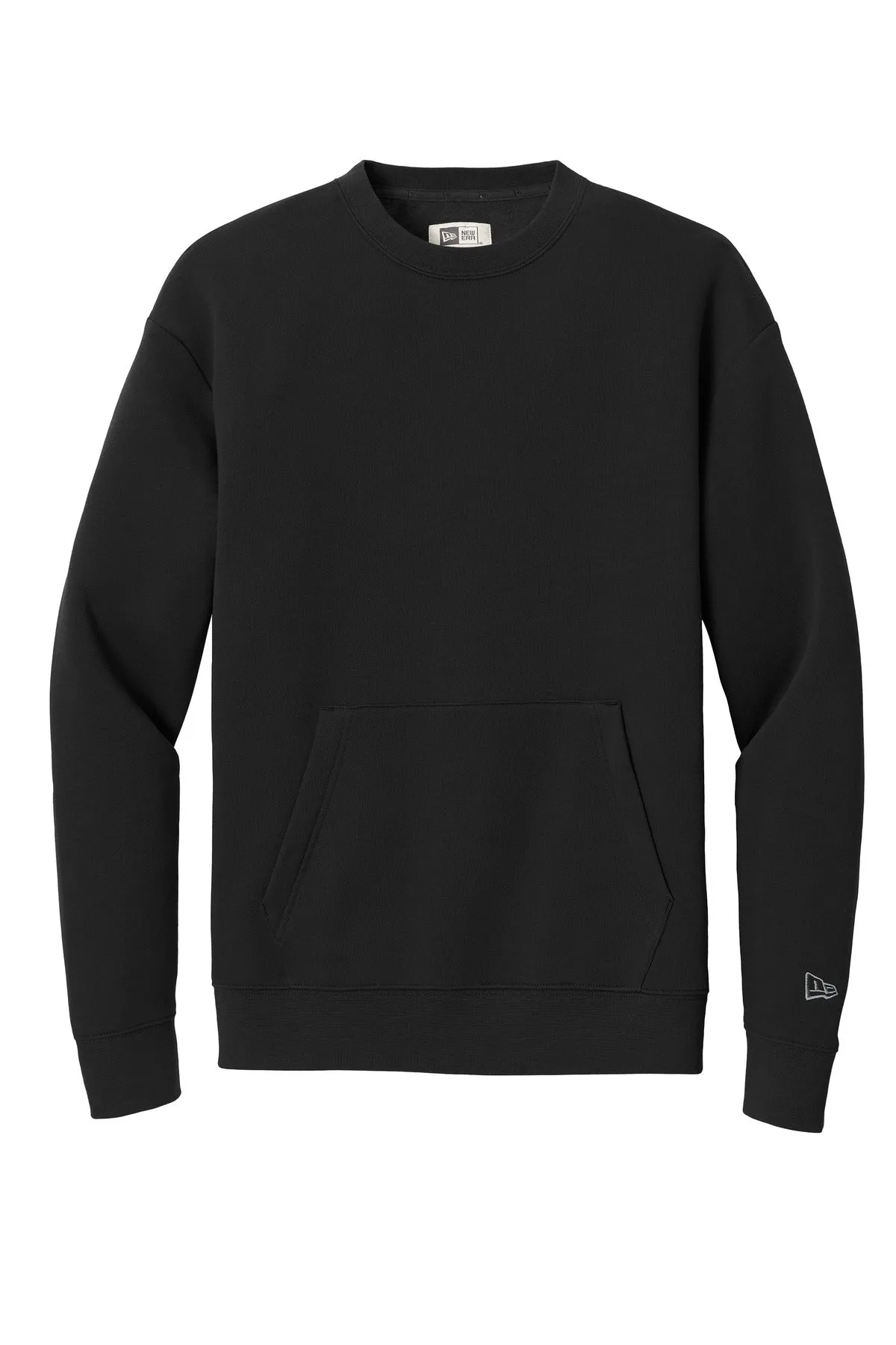 New Era Heritage Fleece Pocket Crew NEA527 Black