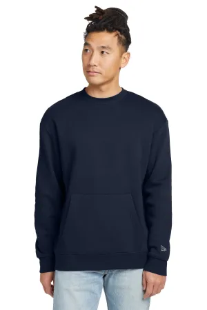 New Era Heritage Fleece Pocket Crew NEA527 True Navy