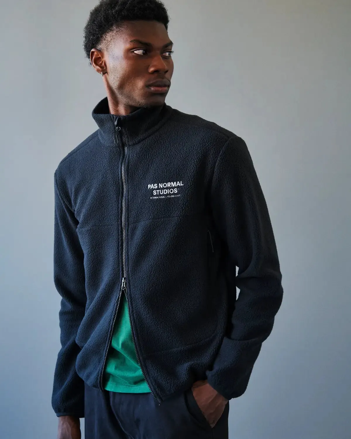Pas Normal Studios - Off-Race Fleece Jacket - Black