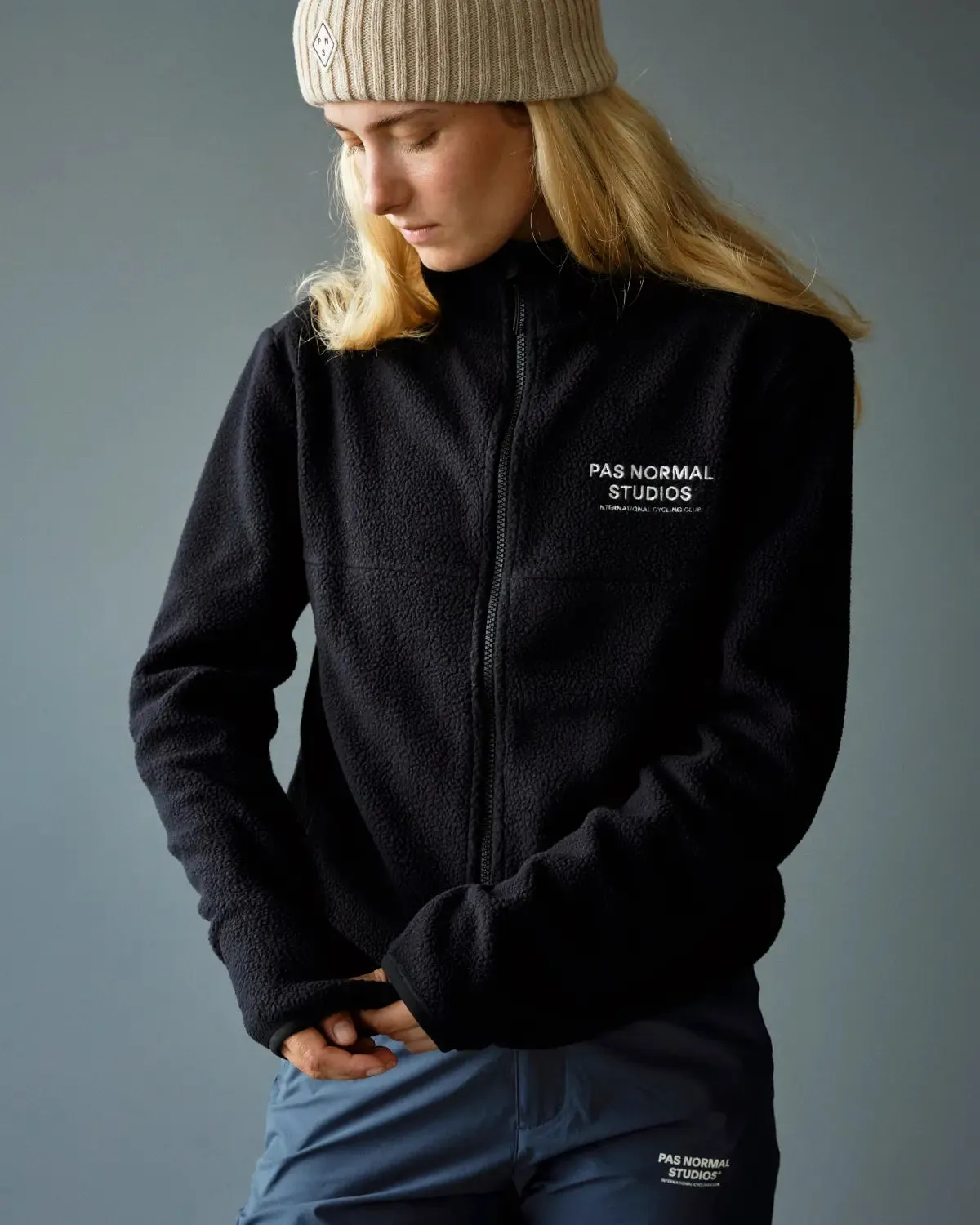Pas Normal Studios - Off-Race Fleece Jacket - Black
