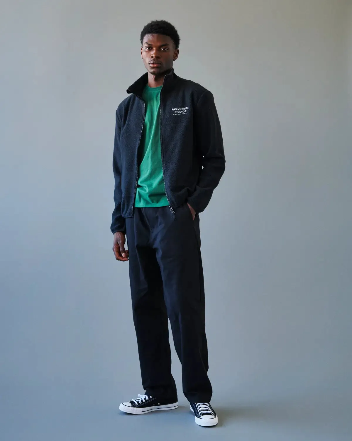 Pas Normal Studios - Off-Race Fleece Jacket - Black