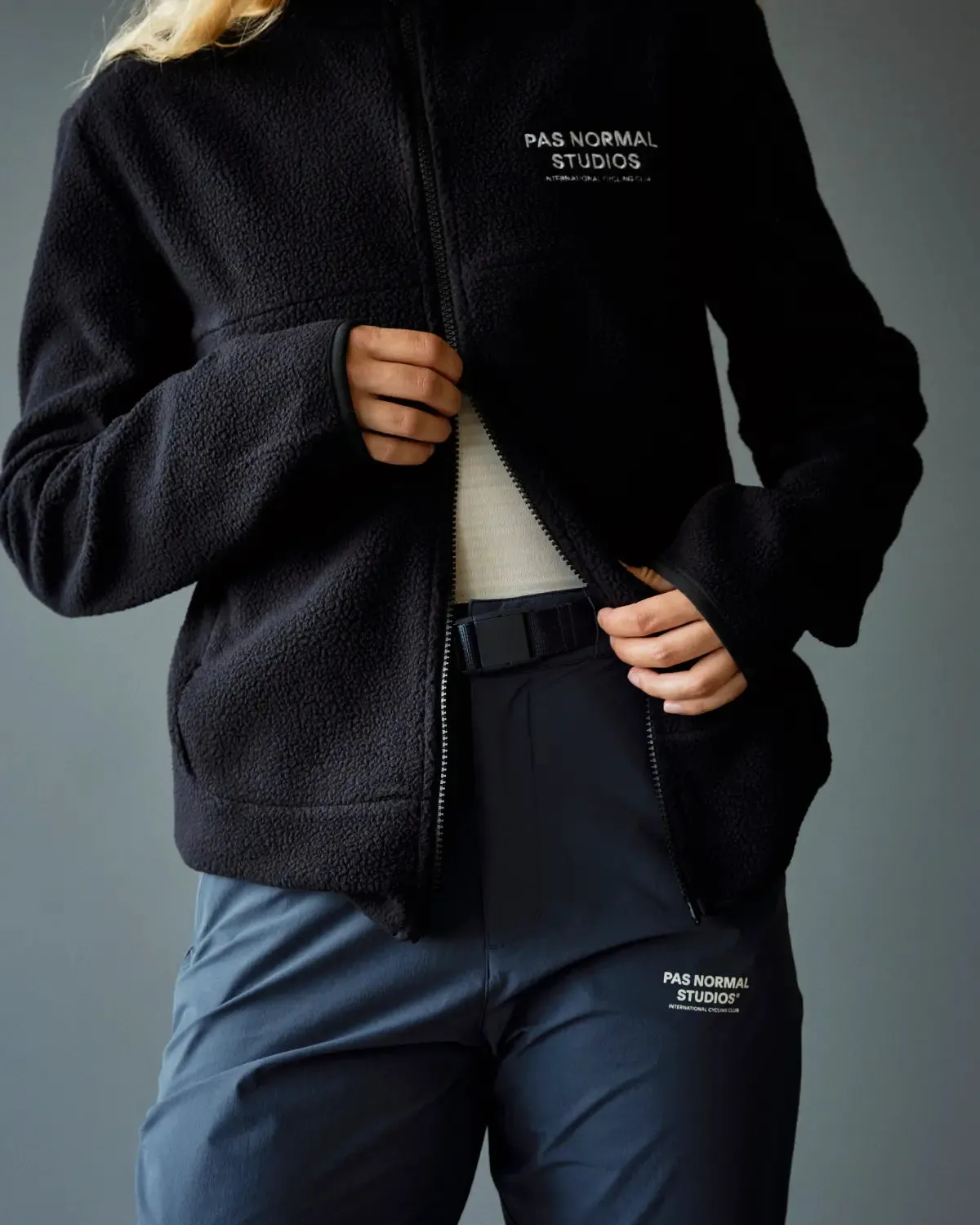 Pas Normal Studios - Off-Race Fleece Jacket - Black