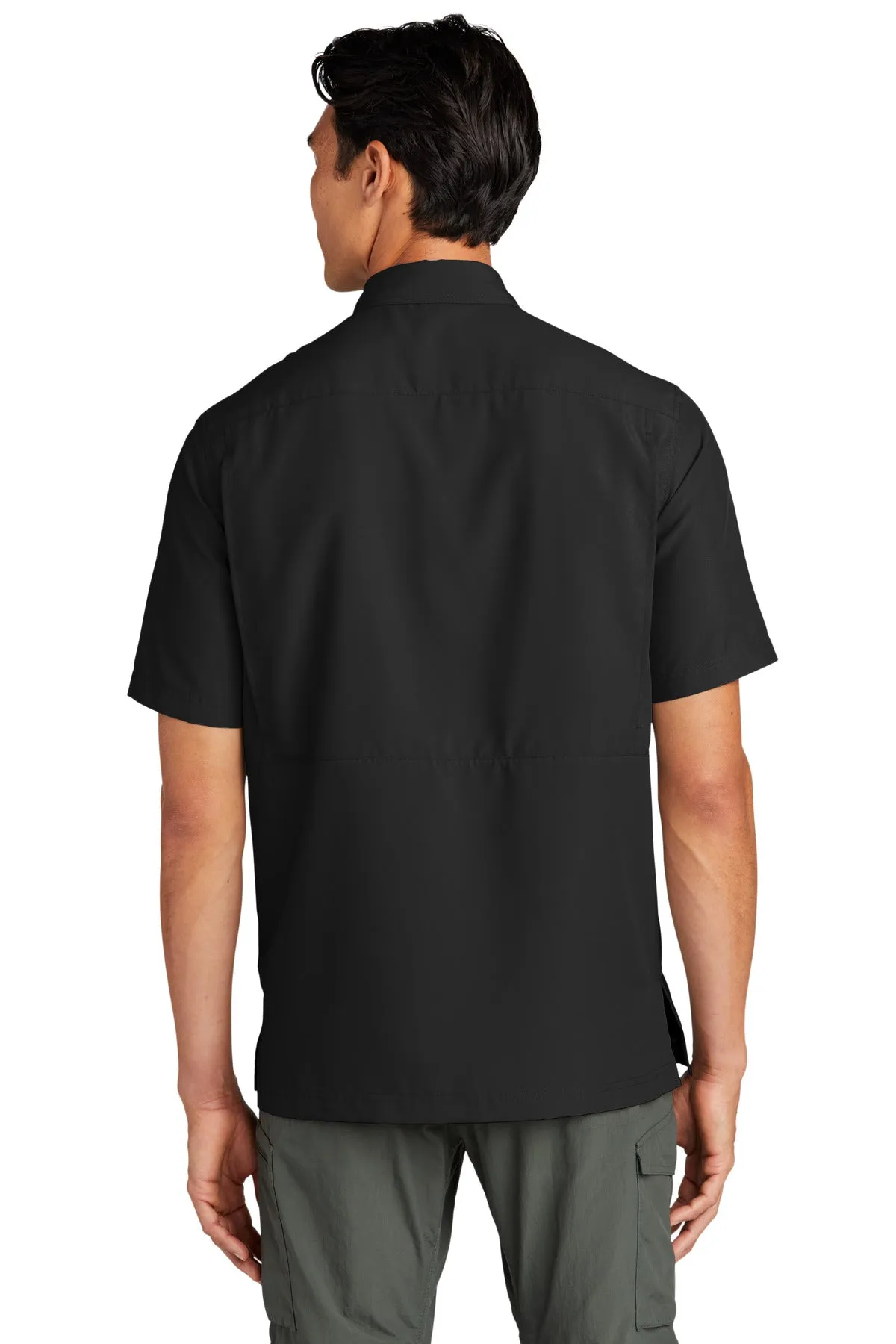 Port Authority Short Sleeve UV Daybreak Shirt W961 Deep Black