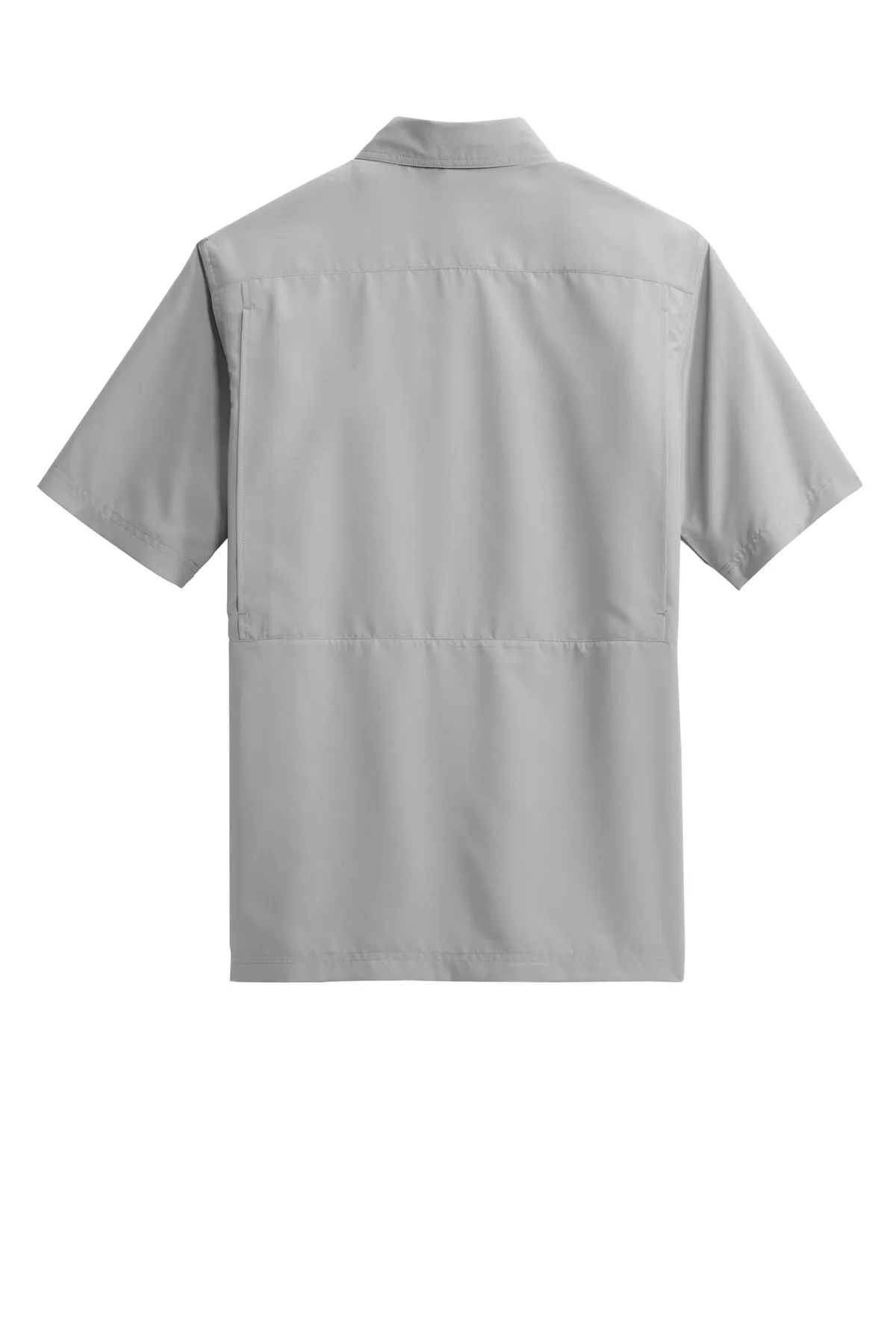 Port Authority Short Sleeve UV Daybreak Shirt W961 Gusty Grey