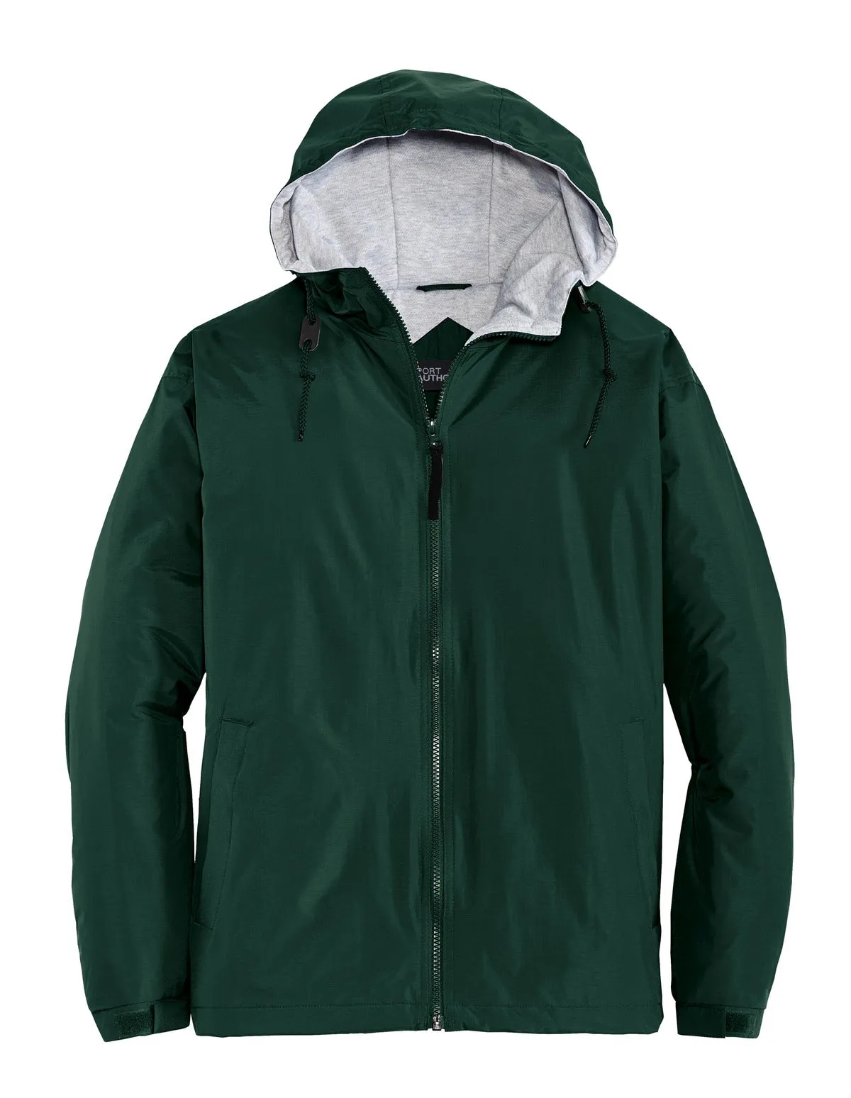 Port Authority Team Jacket.  JP56 Hunter/ Light Oxford