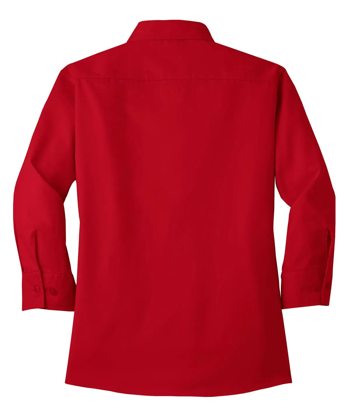 Port Authority Women's 3/4-Sleeve Easy Care Shirt. L612 Red