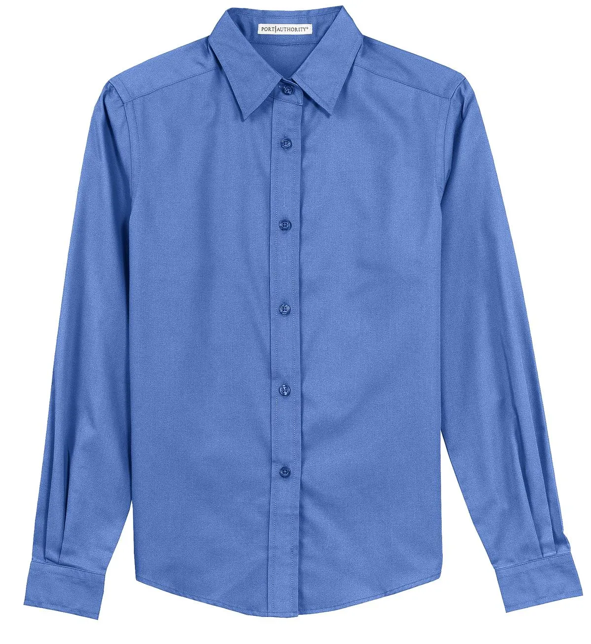 Port Authority Women's Long Sleeve Easy Care Shirt.  L608 Ultramarine Blue