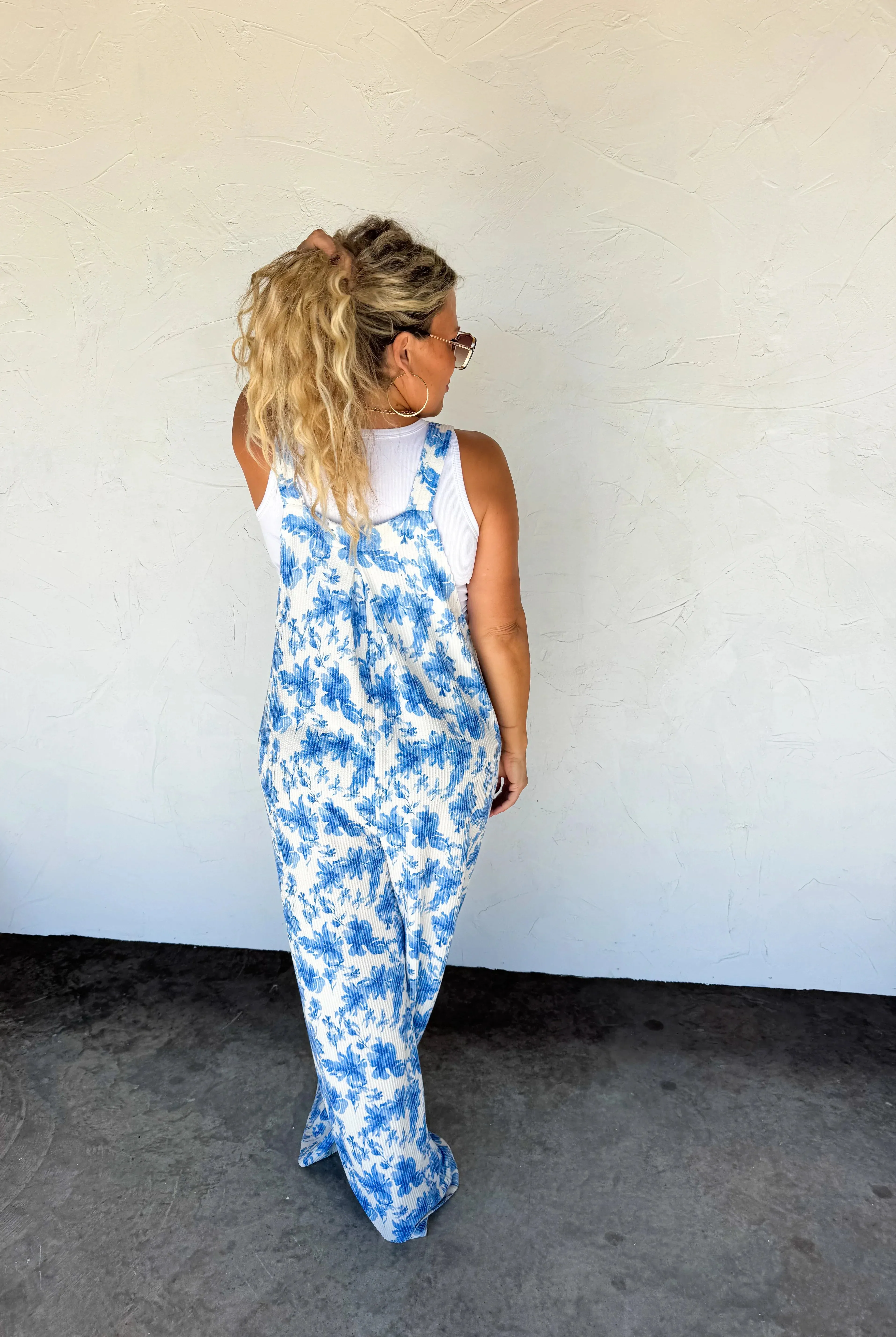 PRE-ORDER: Cassidy Floral Boho Overalls