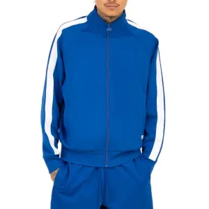 Pro Club Stripe Track Jacket - Royal