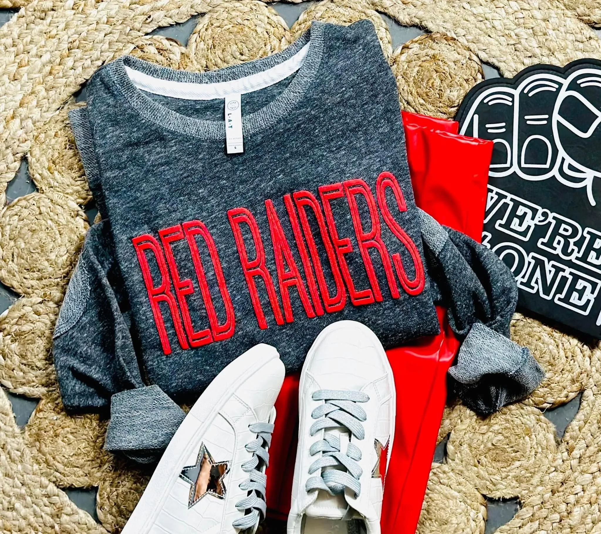 Raiders Puff French Terry Long Sleeve