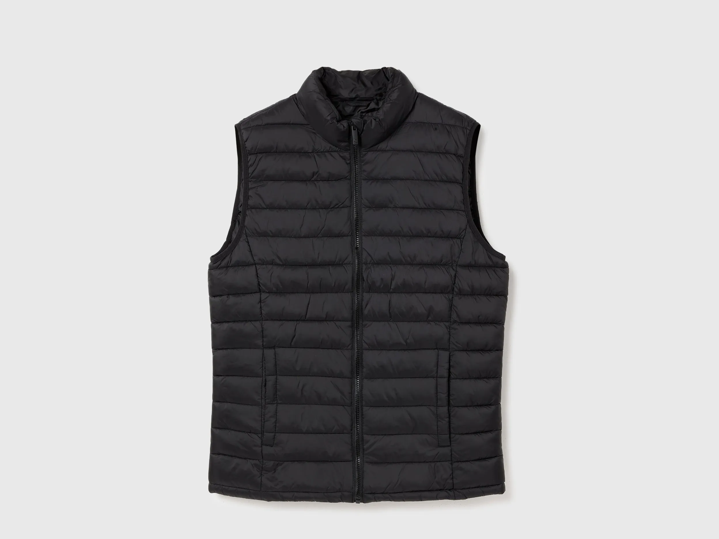 Regular Fit Mock Neck Solid Jacket