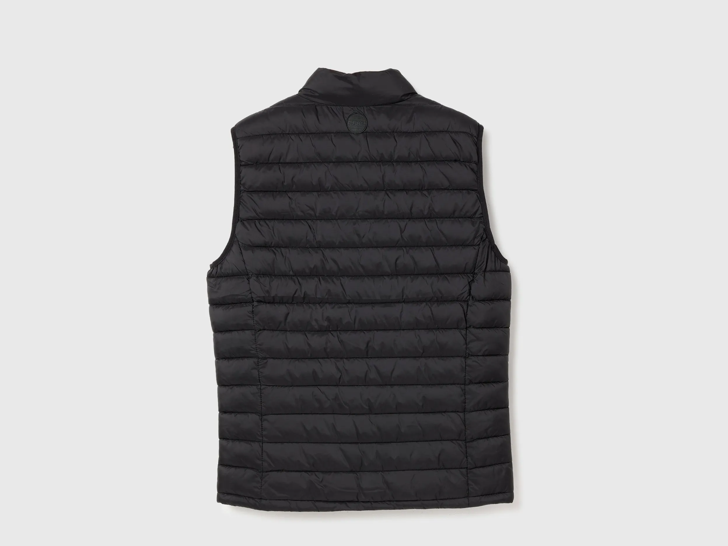 Regular Fit Mock Neck Solid Jacket