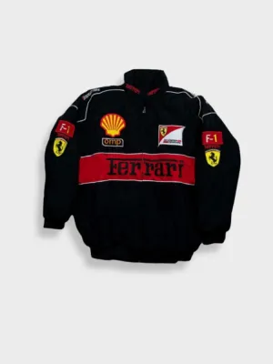 Rider™ | Vintage Black Sports Fashion Racer Jacket
