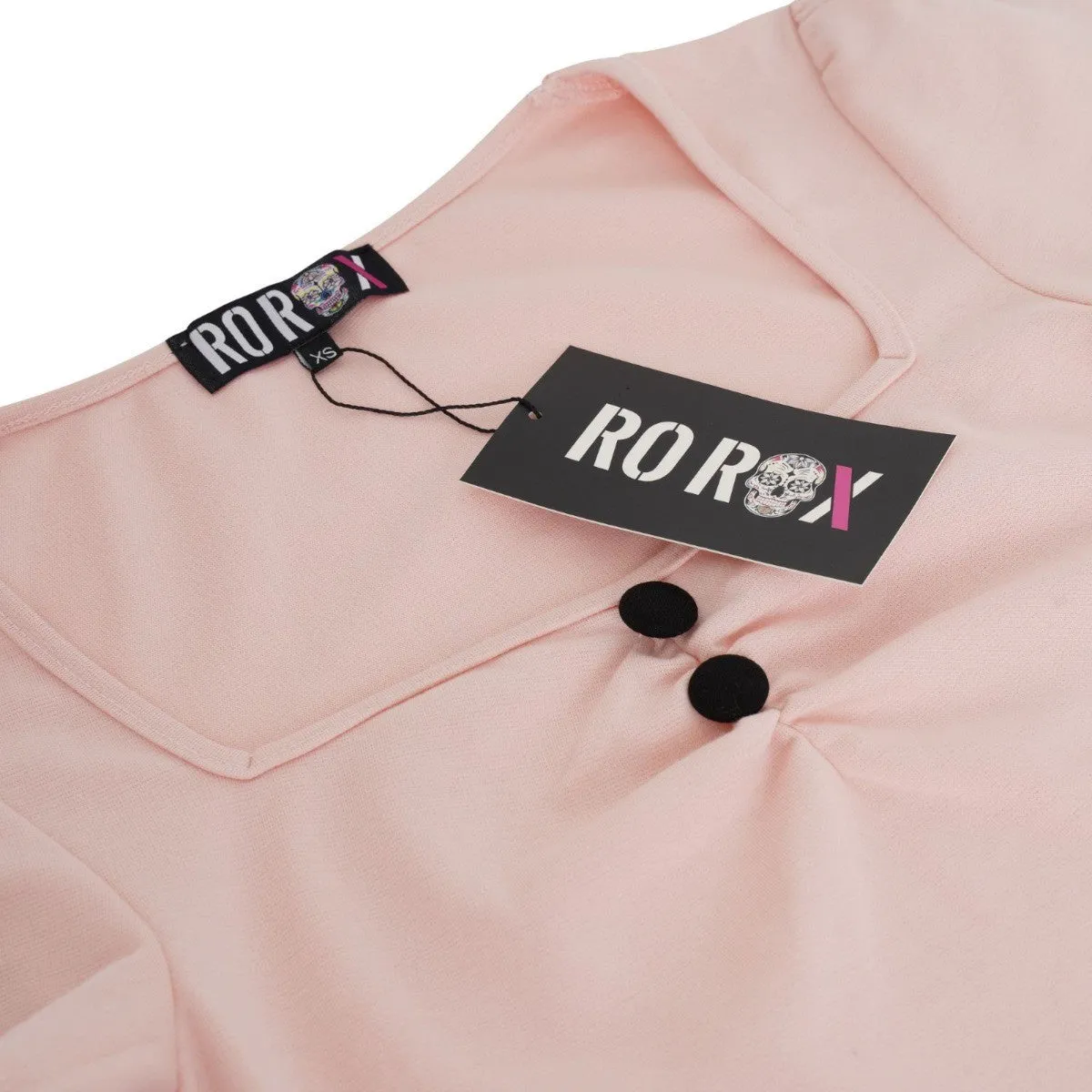 Ro Rox Doris Pinup 1950's Retro Sweetheart Top