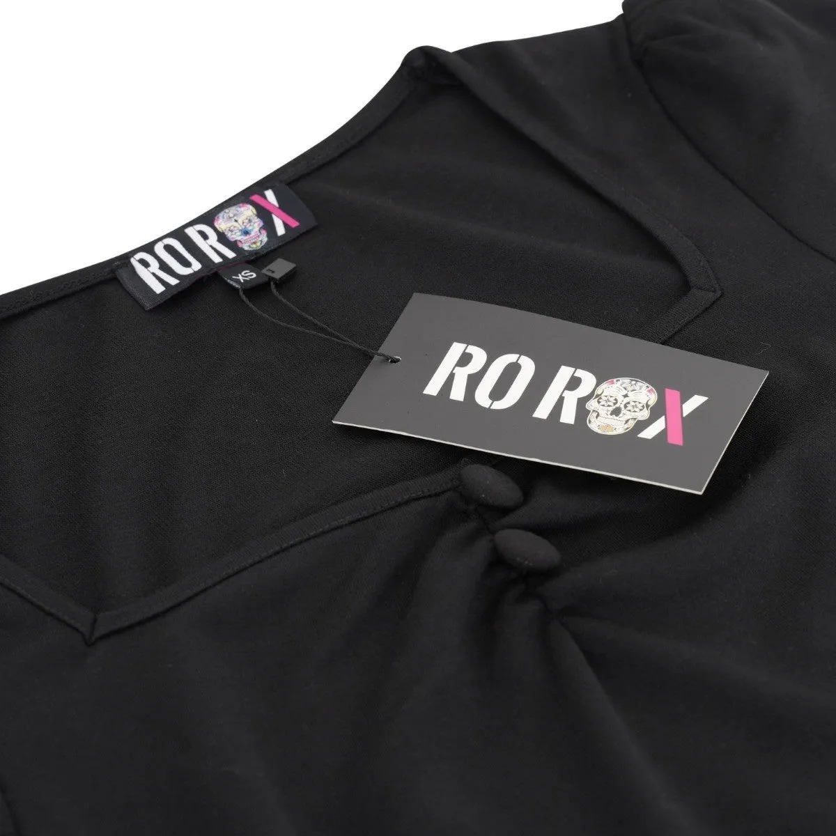 Ro Rox Doris Pinup 1950's Retro Sweetheart Top
