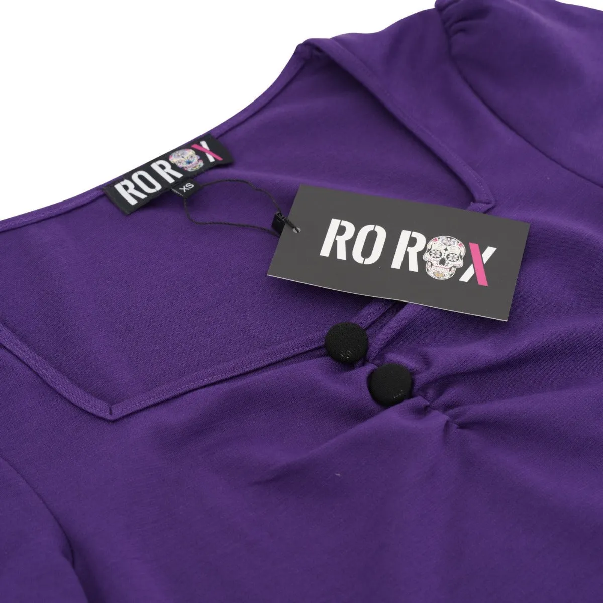 Ro Rox Doris Pinup 1950's Retro Sweetheart Top