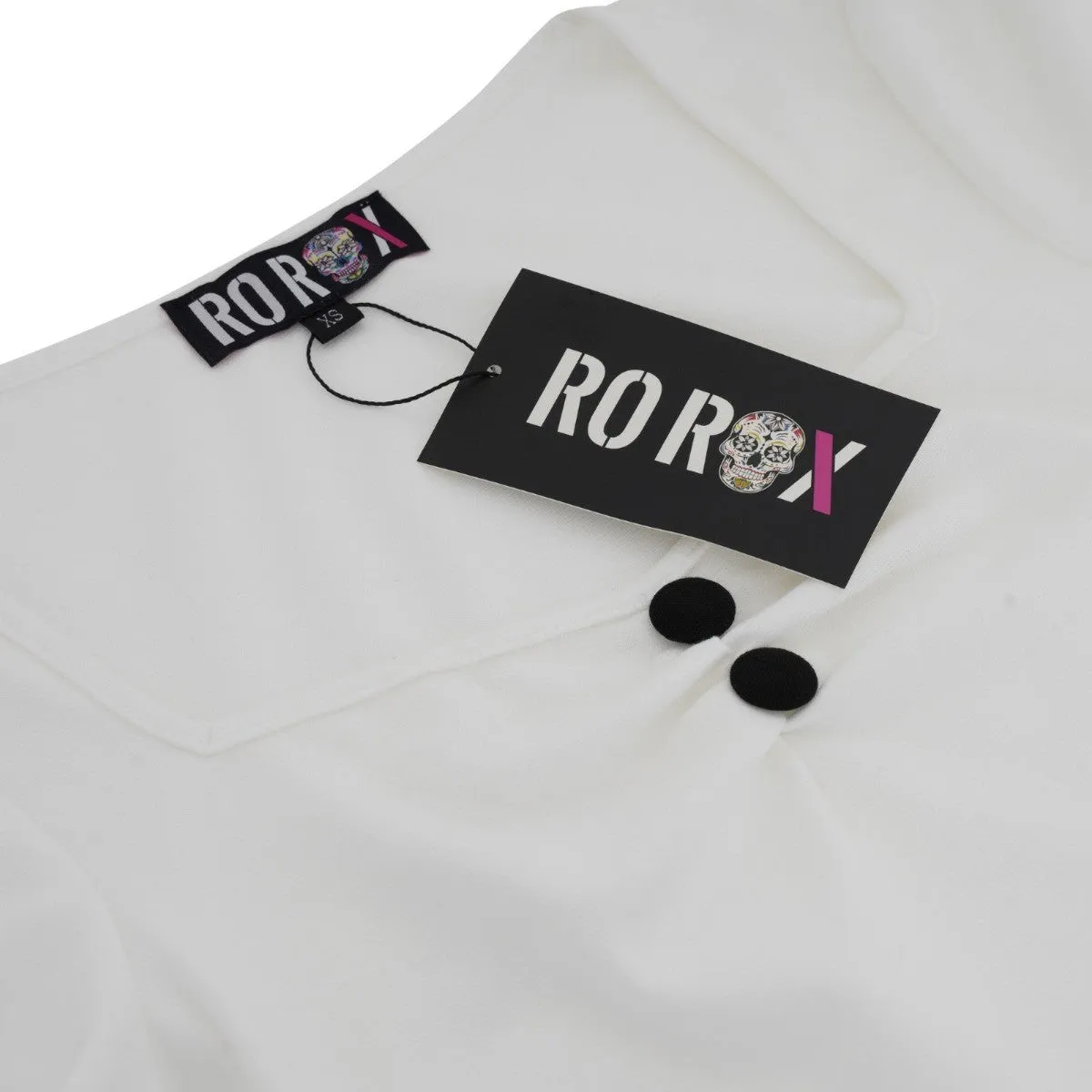 Ro Rox Doris Pinup 1950's Retro Sweetheart Top