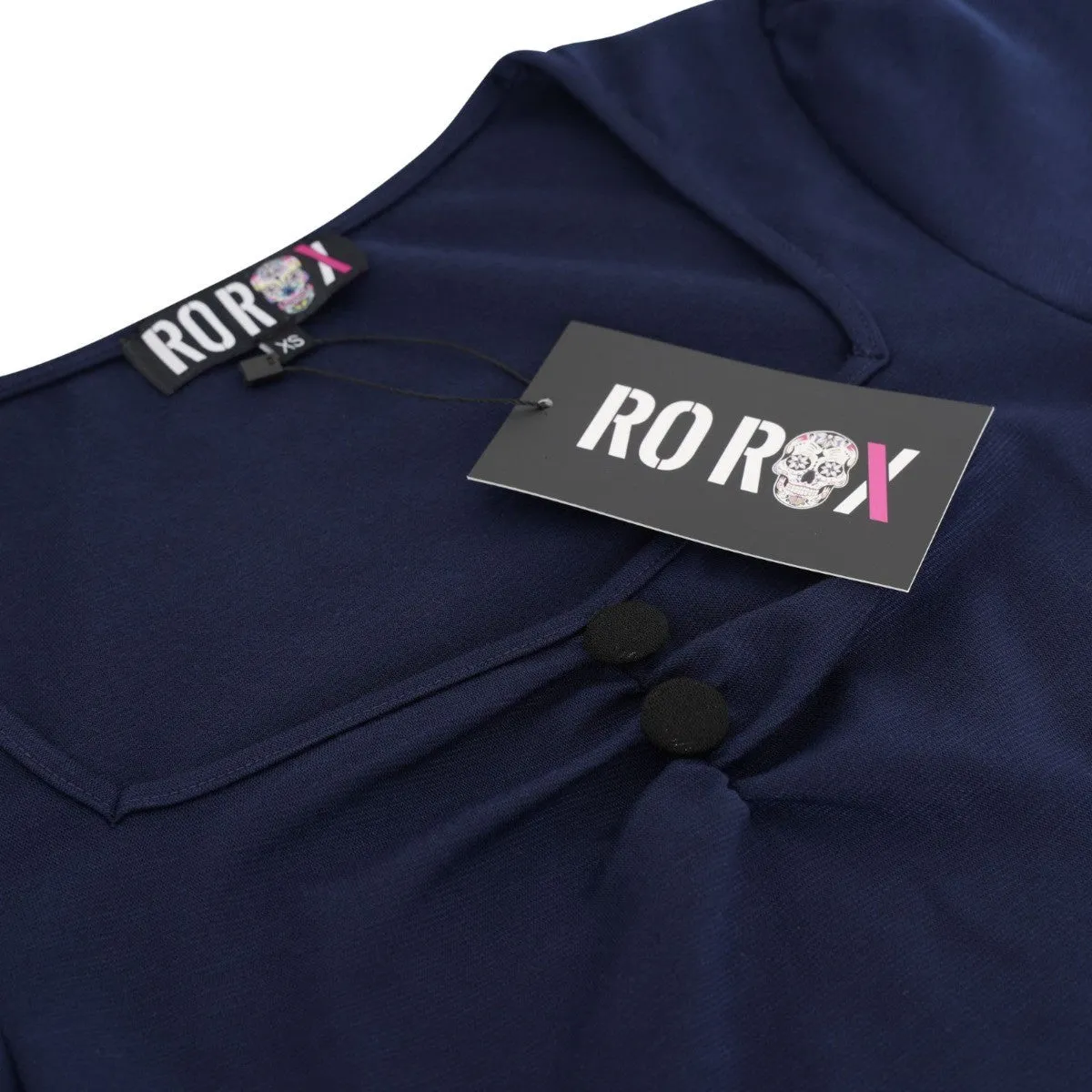 Ro Rox Doris Pinup 1950's Retro Sweetheart Top